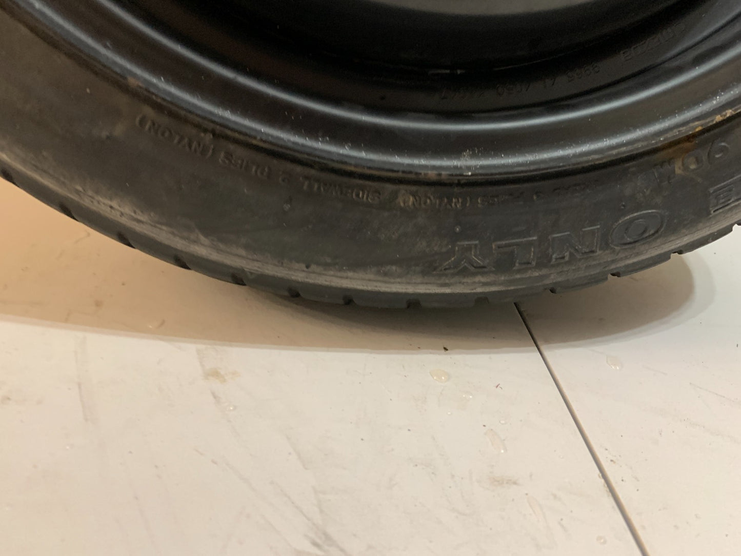2010-2013 Mazda 3 Mazda3 15" Spare Tire Compact Donut T115/70D15 OEM