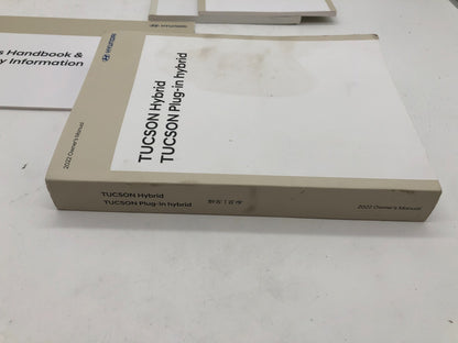 2022 Hyundai Tucson Hybrid Owners Manual Set OEM B02B08039