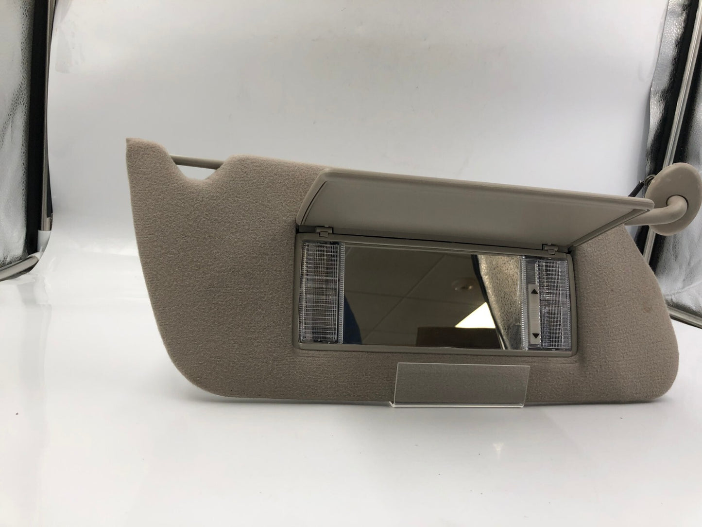 1994-1999 Cadillac DeVille Passenger Sun Visor Illuminated Gray OEM B01B54004