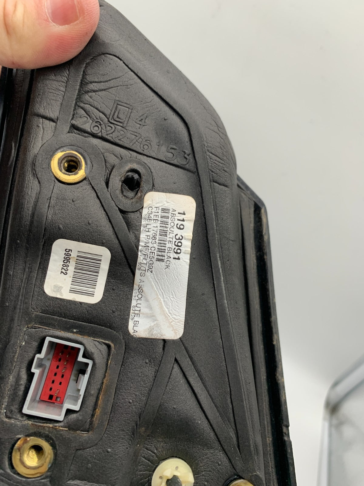 2015-2018 Ford Focus Driver Side View Power Door Mirror Black OEM C02B15032