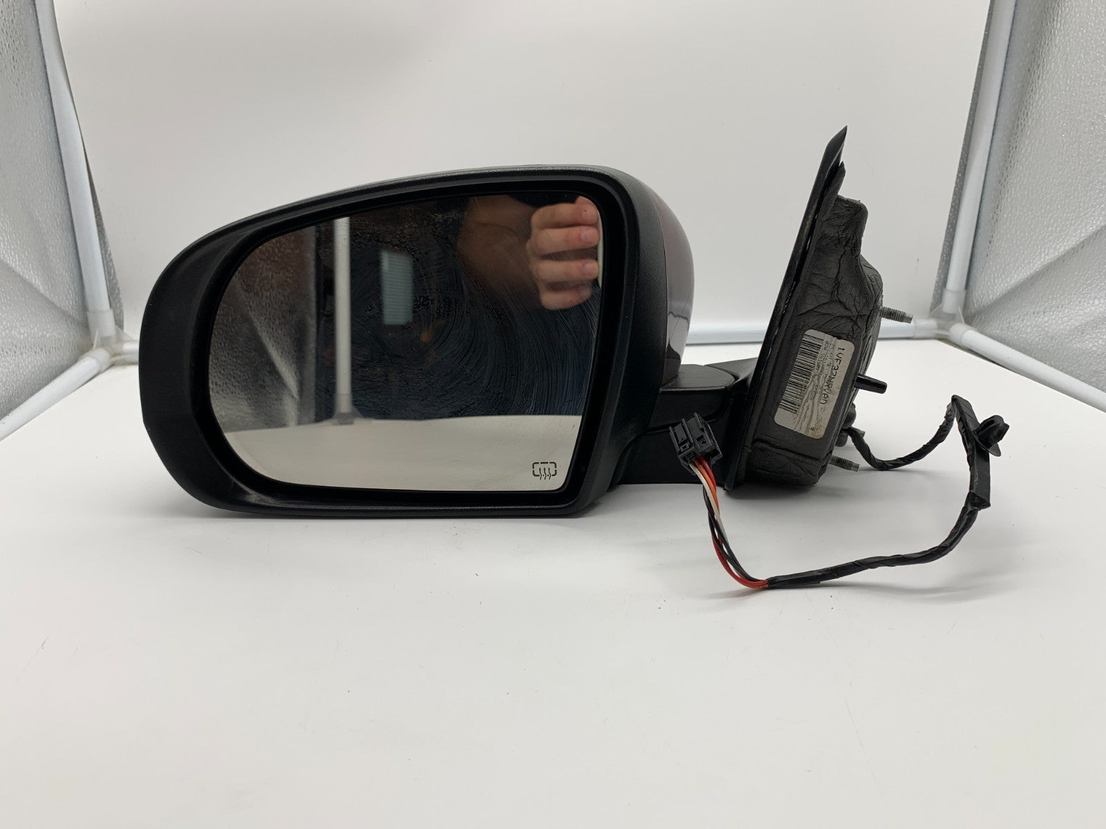 2014-2021 Jeep Cherokee Driver Side View Power Door Mirror Red OEM B04B45001