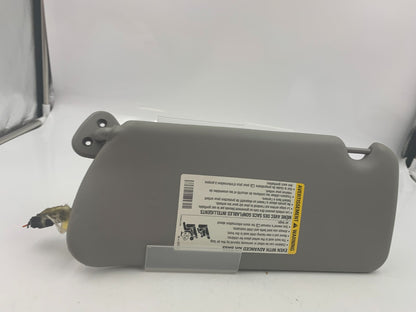 2007-2009 Cadillac SRX Passenger Sun Visor Illuminated Gray OEM D02B33080
