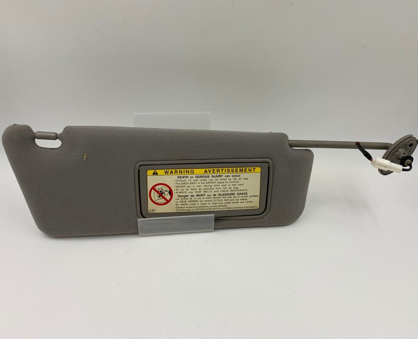 2002-2003 Lexus ES300 ES 300 Passenger Sun Visor Gray Illuminated OEM