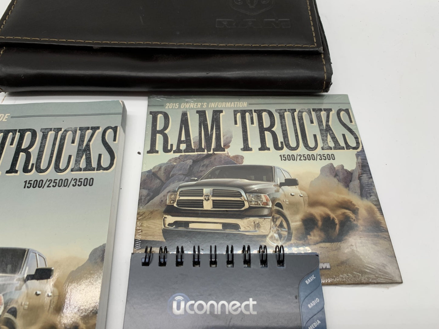 2015 Ram 1500 Owners Manual Users Guide Set with Case OEM B01B04047
