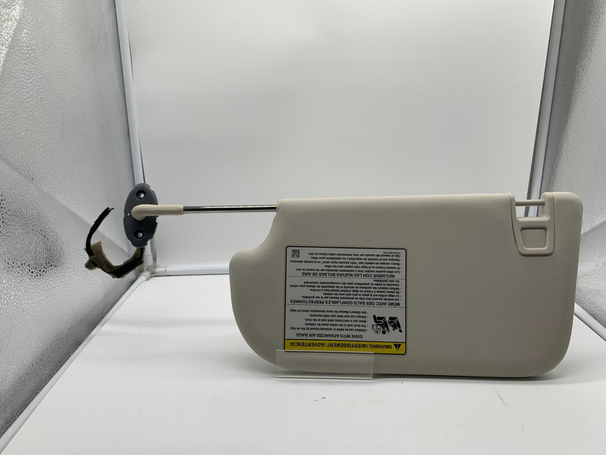 2013-2019 Ford Escape Passenger Sun Visor Ivory Illuminated OEM C03B24009