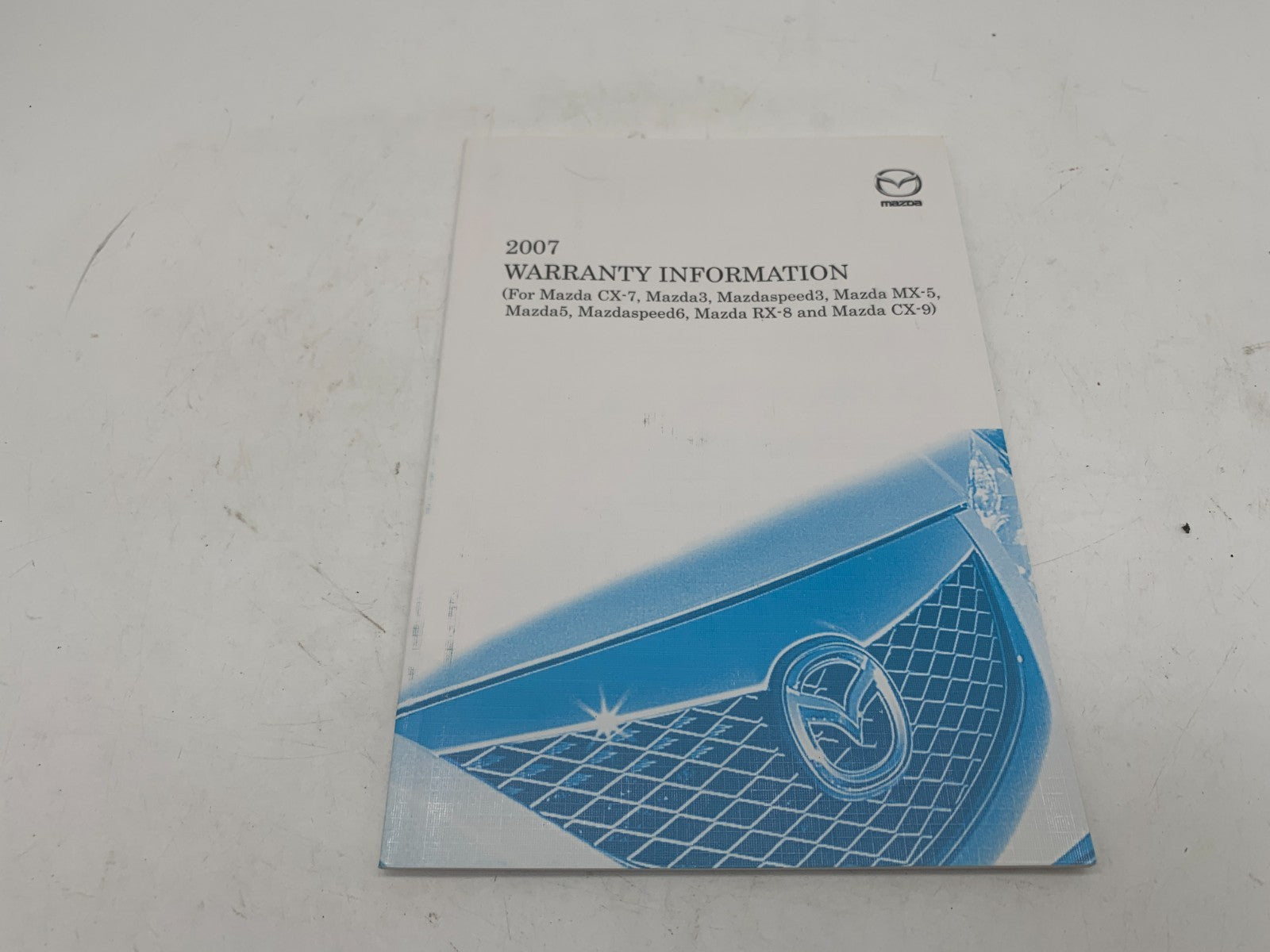 2007 Mazda 3 Owners Manual OEM A01B49038