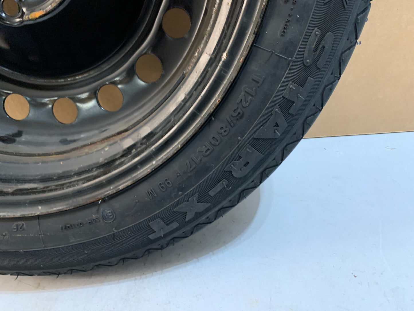 2013-2016 Dodge Dart 17" Spare Tire Compact Donut T125/80R17