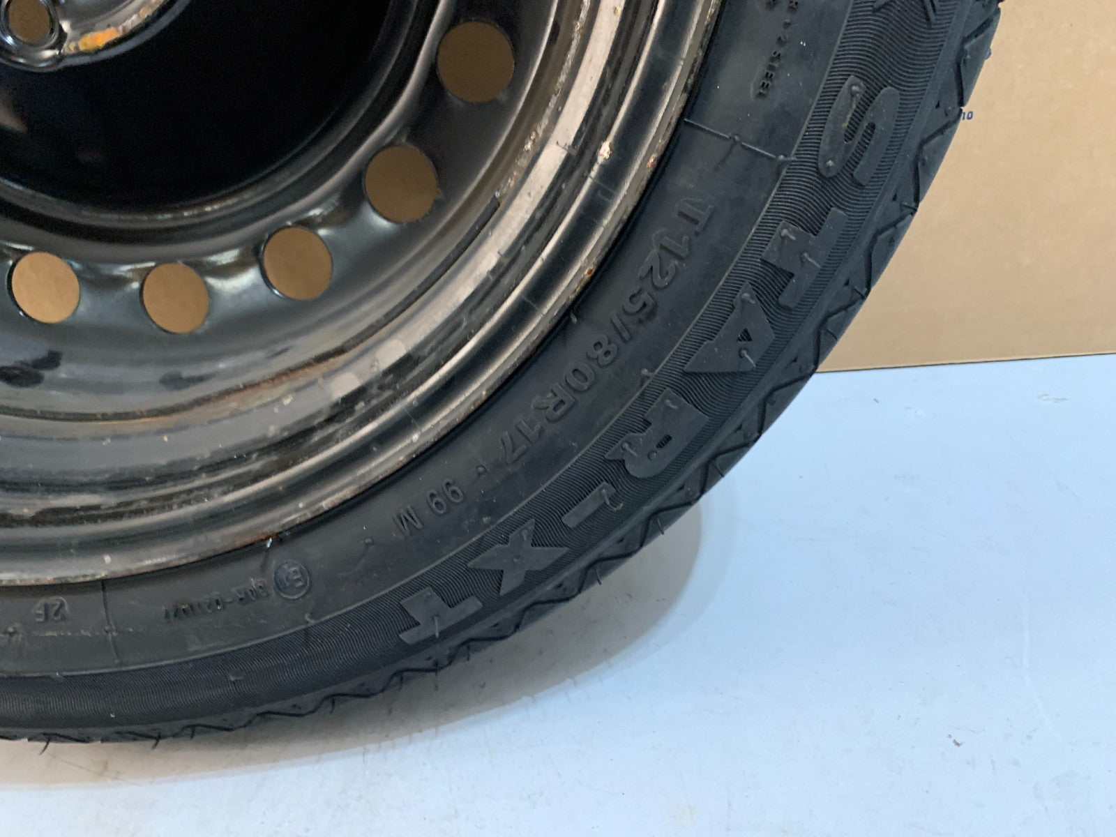 2013-2016 Dodge Dart 17" Spare Tire Compact Donut T125/80R17