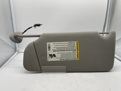 2005-2009 Buick LaCrosse Allure Passenger Sun Visor Gray Illuminated A03B37006