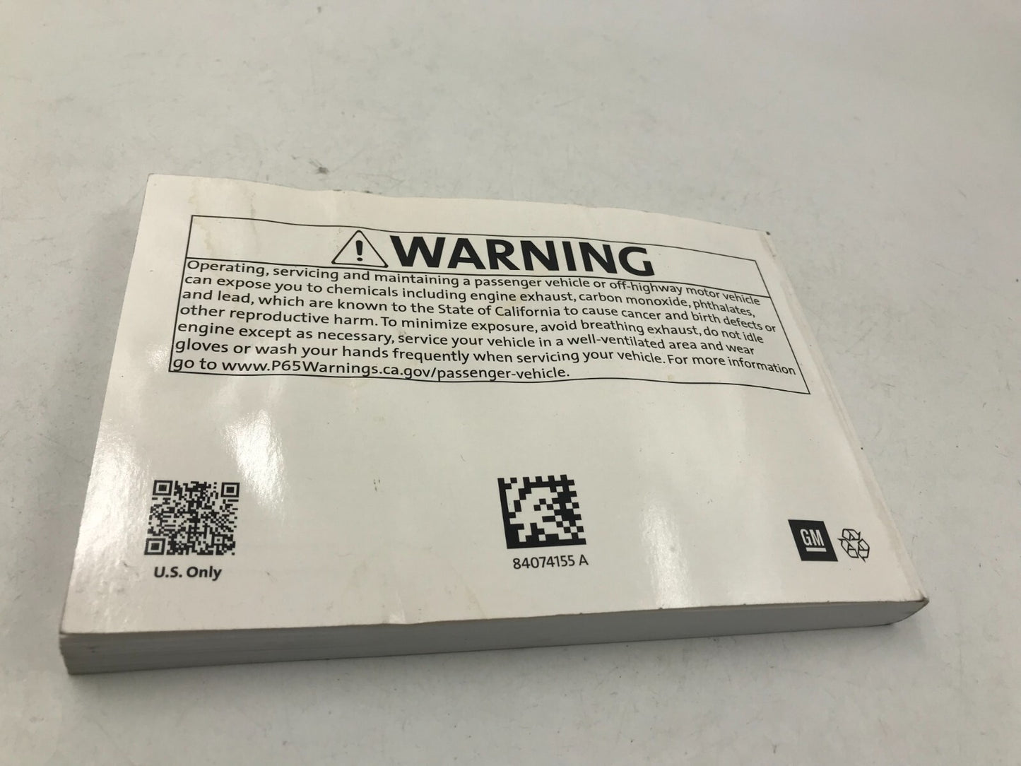 2019 Chevrolet Malibu Owners Manual Set OEM C01B14013