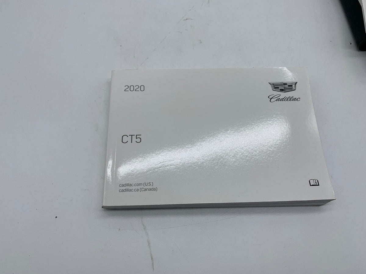 2020 Cadillac CT5 Owners Manual Set with Case OEM R01B02030