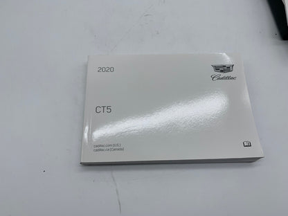 2020 Cadillac CT5 Owners Manual Set with Case OEM R01B02030