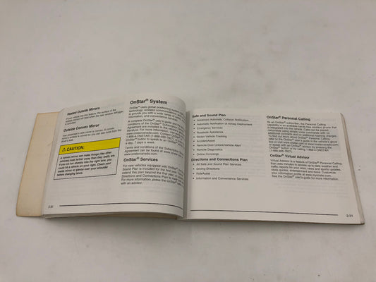 2004 Chevrolet Impala Owners Manual OEM C02B42003