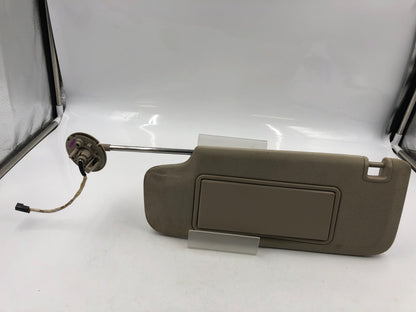 2014-2019 Cadillac CTS Driver Sun Visor Beige Illuminated OEM A04B25060