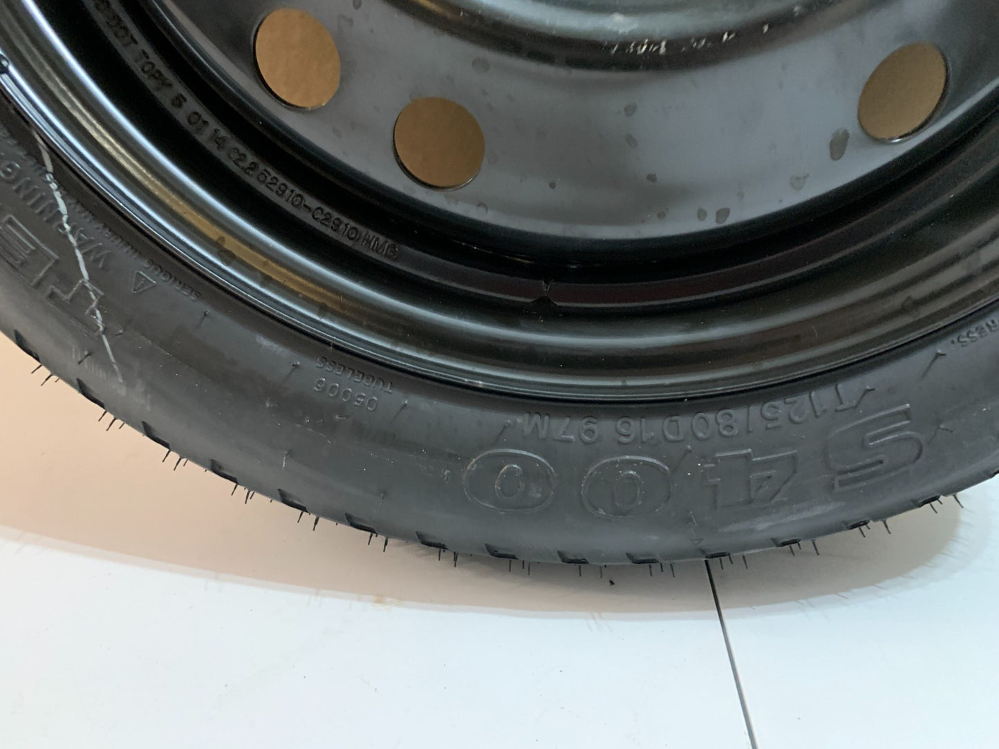 2015-2020 Hyundai Sonata 16" Spare Tire Wheel Compact Donut T125/80D16 OEM