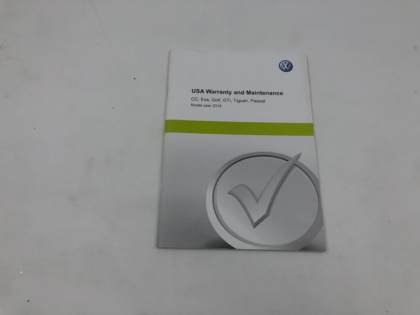 2014 Volkswagen Jetta GTI Owners Manual Set with Case OEM A01B22043