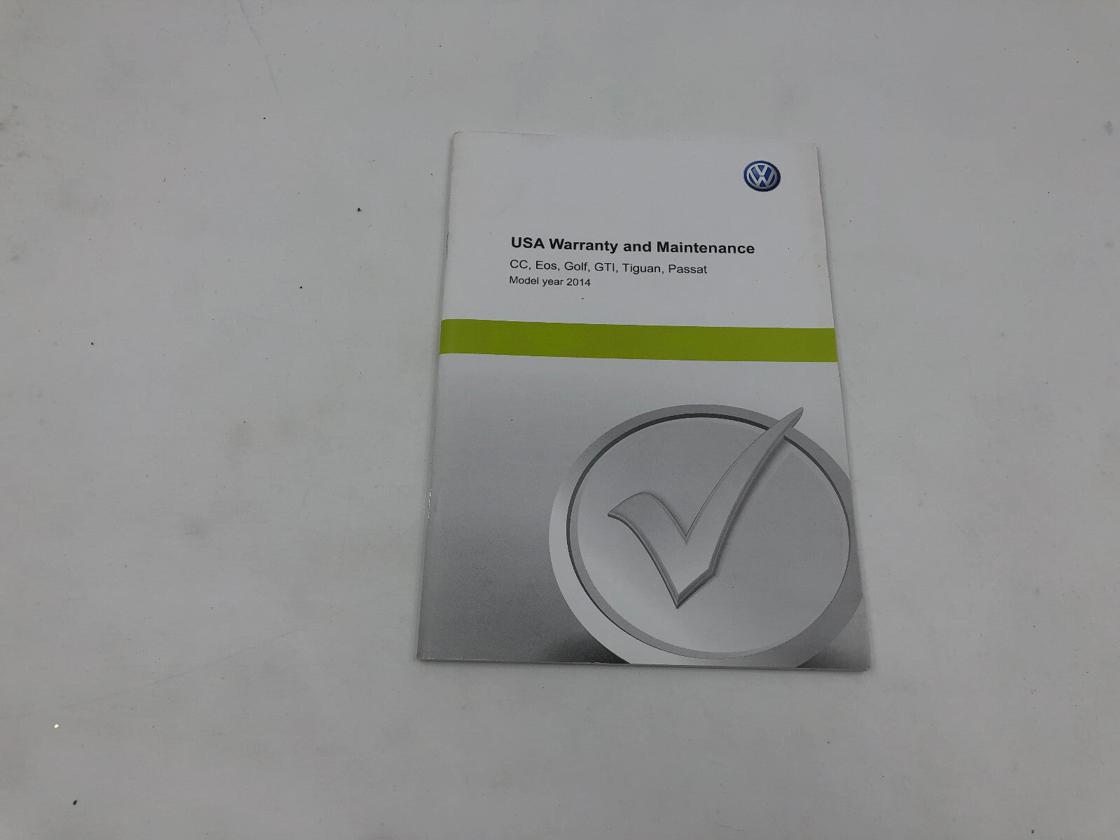 2014 Volkswagen Jetta GTI Owners Manual Set with Case OEM A01B22043