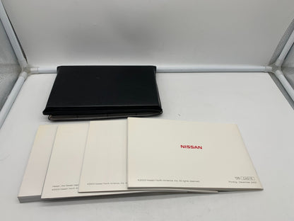 2005 Nissan Altima Owners Manual Set with Case OEM A01B47004