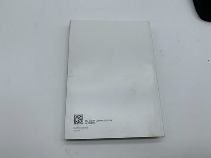 2020 Ford Transit Connect Owners Manual Set OEM C04B68008