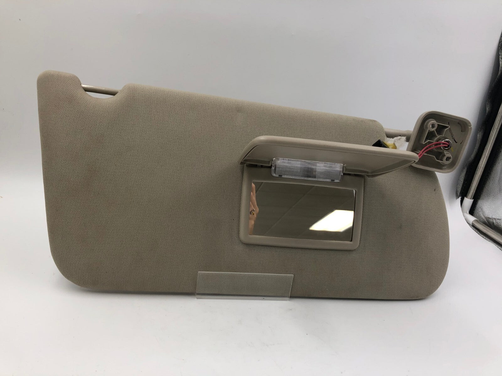 2009-2012 Ford Flex Passenger Sun Visor Beige Illuminated OEM C04B16026