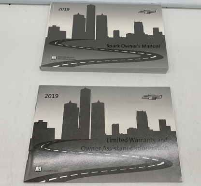 2019 Chevrolet Spark Owners Manual Set OEM B02B09084