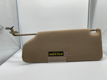 2006-2010 Honda Odyssey Passenger Sun Visor Tan Illuminated OEM A02B31002
