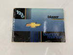 1996 Chevy Blazer Owners Manual Handbook With Case OEM G03B20020
