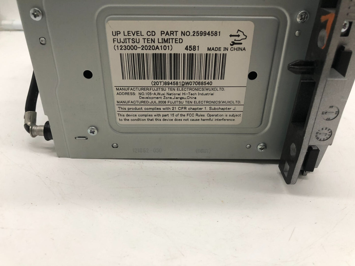 2009 Chevrolet Equinox AM FM CD Player Radio Receiver OEM D02B62005