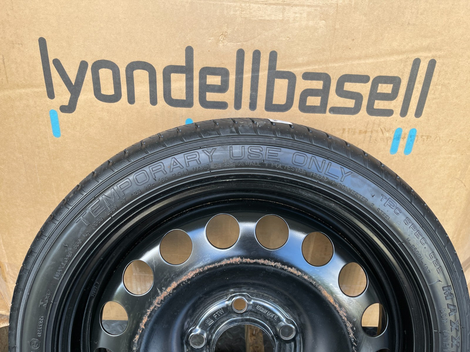 2012-2017 Buick Verano 16" Spare Tire Wheel Compact Donut T115/70R16