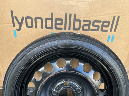 2012-2017 Buick Verano 16" Spare Tire Wheel Compact Donut T115/70R16