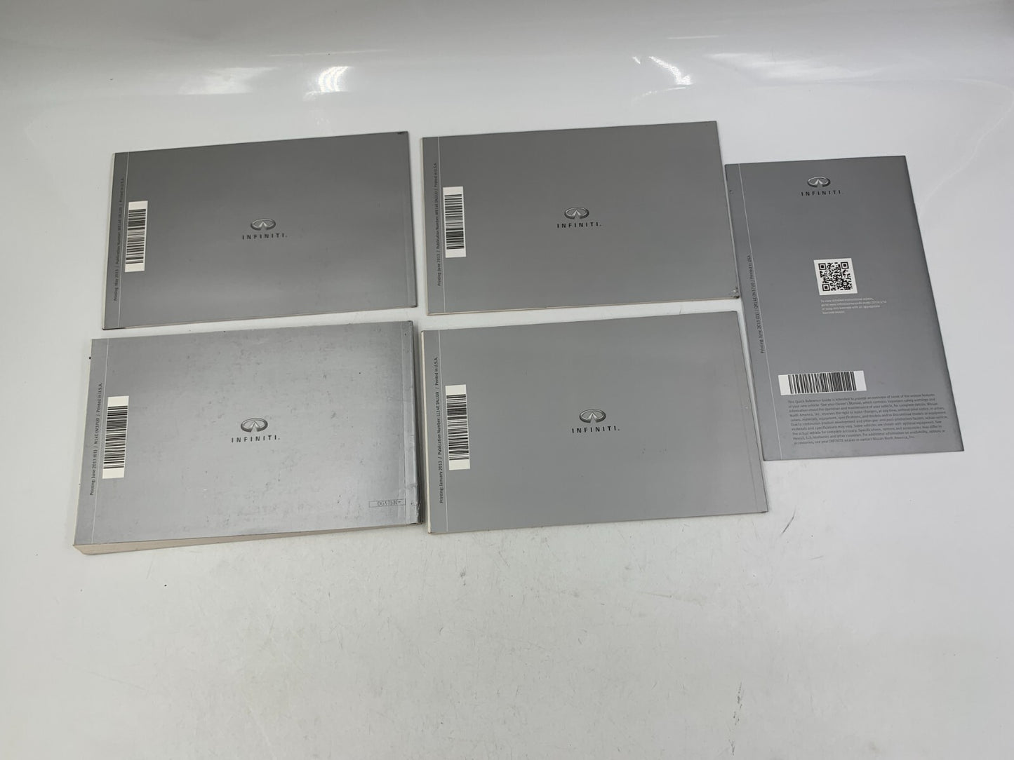 2014 Infiniti Q50 Owners Manual Set with Case OEM B03B55027