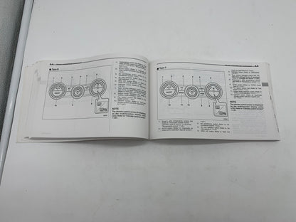 2018 Subaru Crosstrek Owners Manual OEM