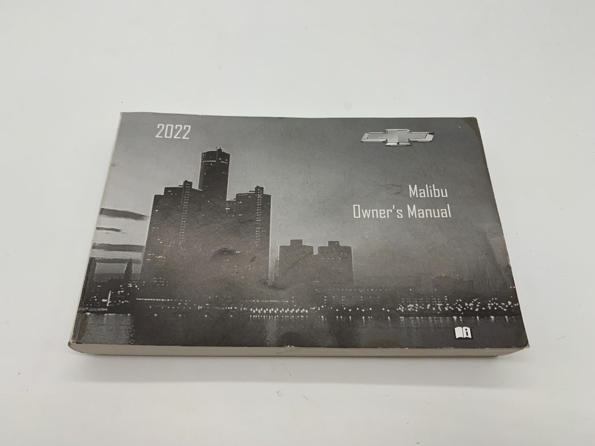 2022 Chevrolet Malibu Owners Manual Set OEM D03B10009