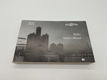 2022 Chevrolet Malibu Owners Manual Set OEM D03B10009