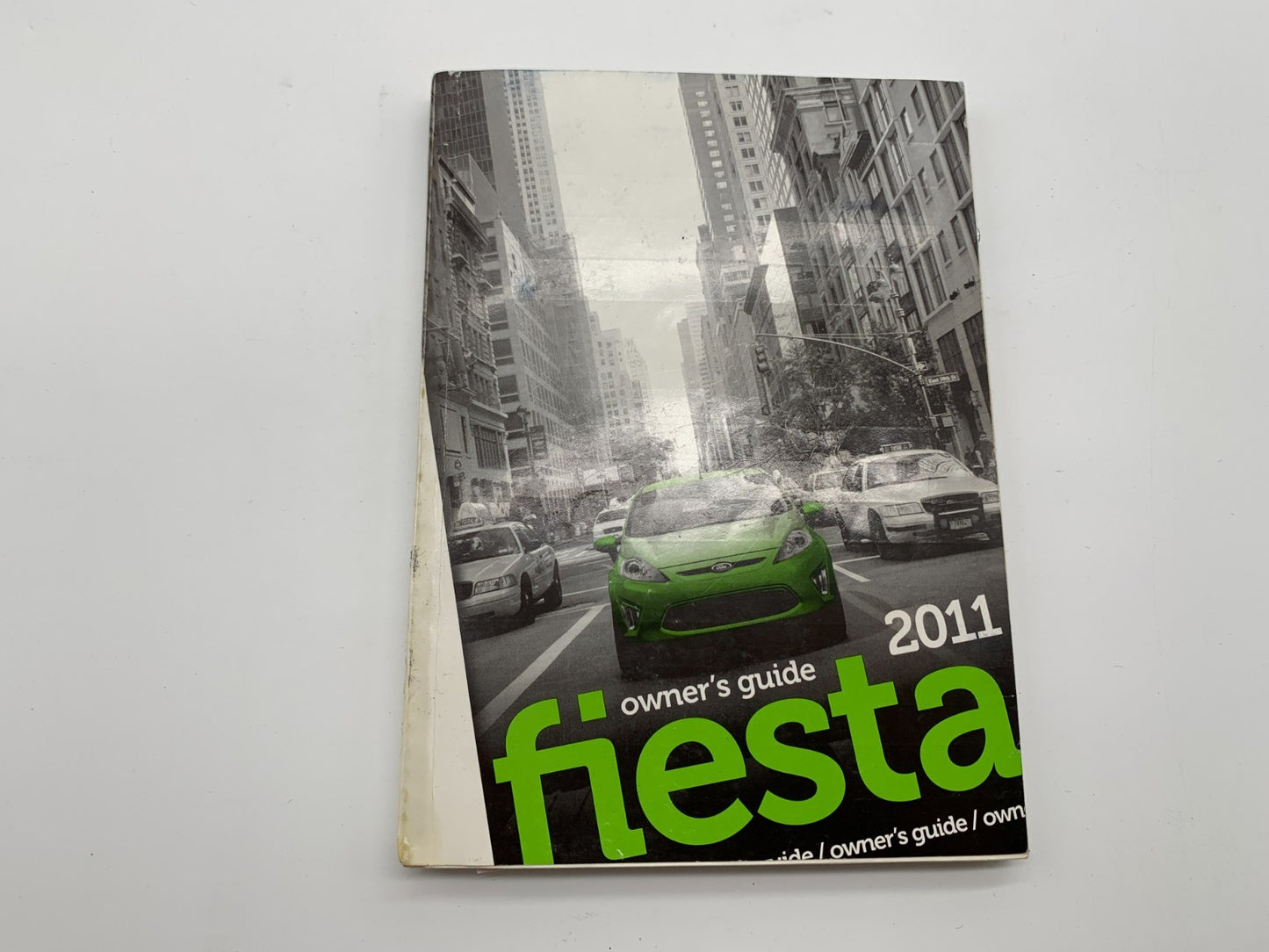 2011 Ford Fiesta Owners Manual Set with Case OEM C03B21053