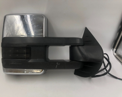 2007-2013 GMC Sierra 1500 Passenger Side View Power Door Mirror Chrome D03B43003