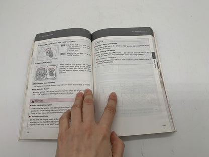 2009 Toyota Corolla Corolla Matrix Owners Manual OEM A04B17084