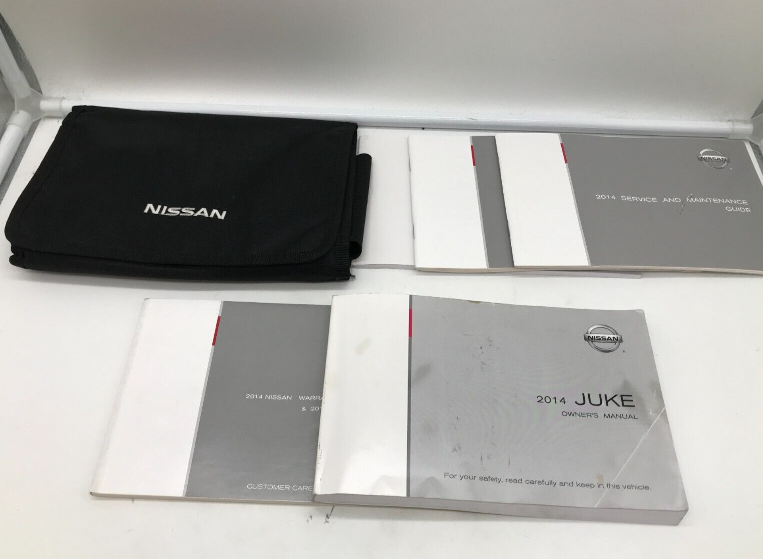 2014 Nissan Juke Owners Manual Set with Case OEM E02B68004