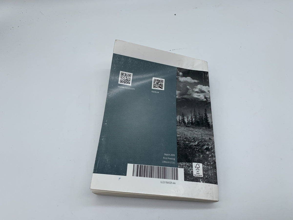 2020 Ford Explorer Owners Manual OEM B02B16013