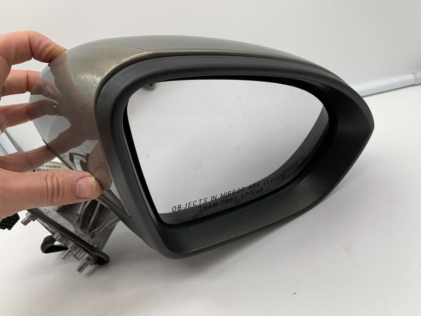 2016-2018 Chevrolet Cruze Passenger Side View Power Door Mirror Bronze OEM
