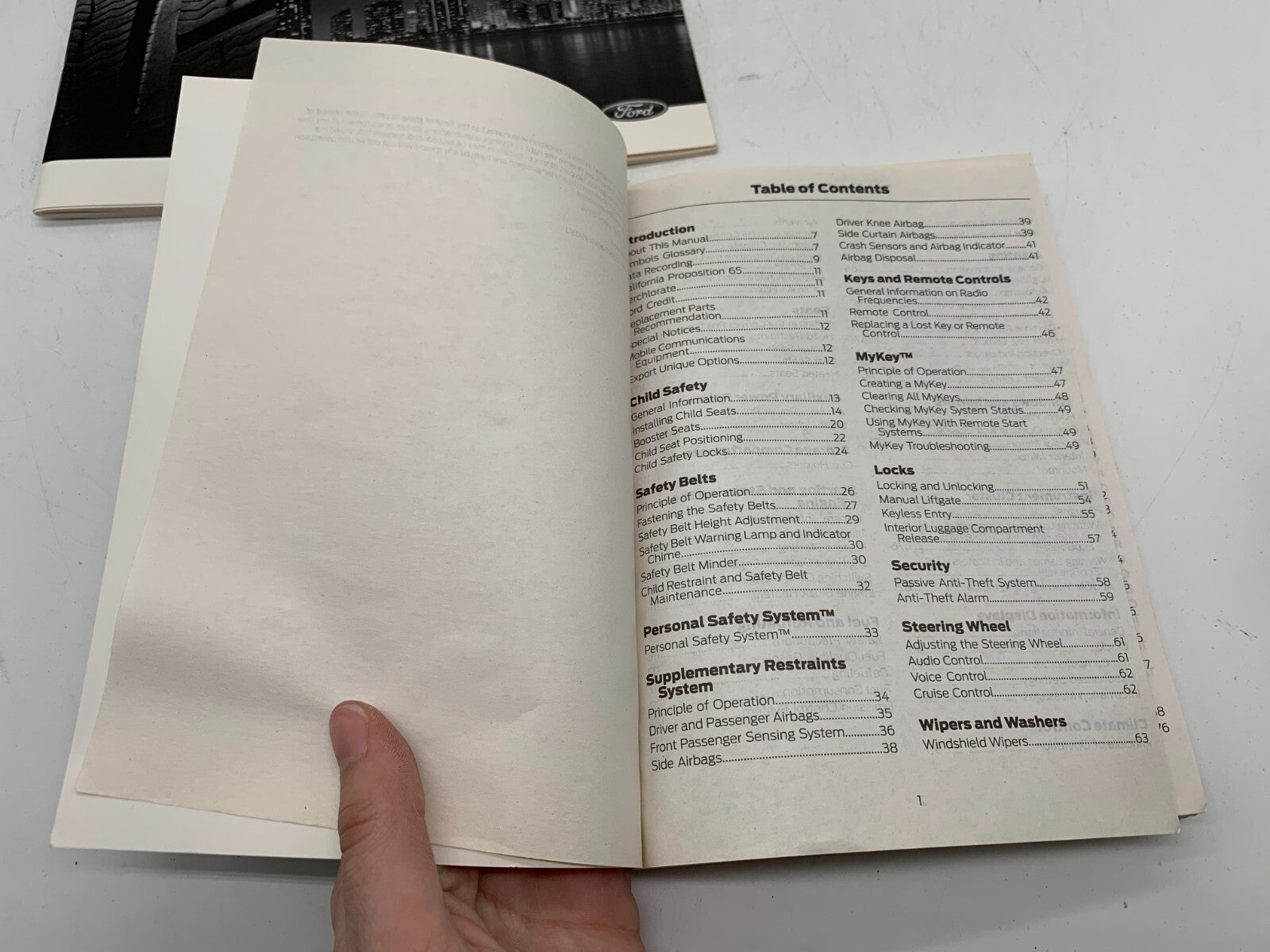 2015 Ford Fiesta Owners Manual Set with Case OEM E03B32010