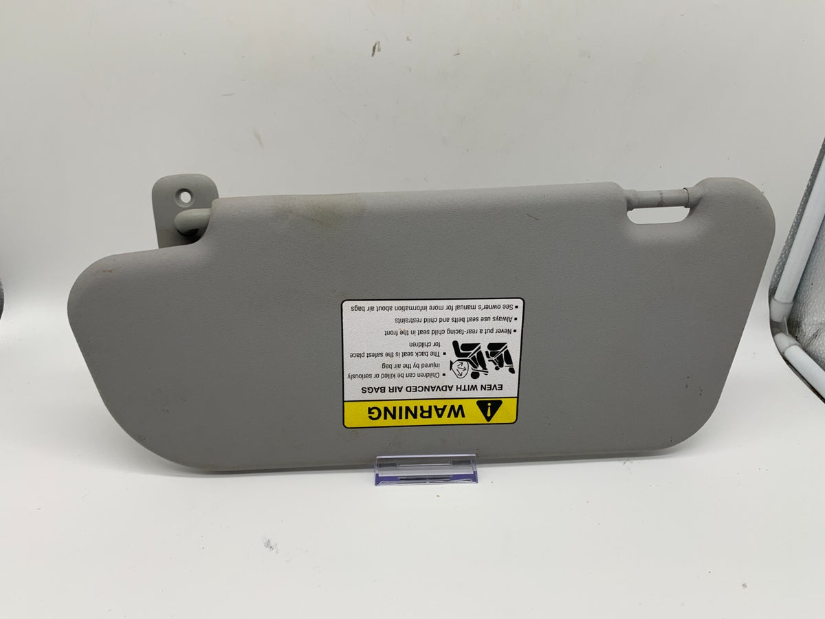 2007-2009 Mazda 3 Passenger Sun Visor Gray OEM C02B30063