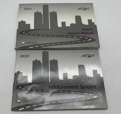 2019 Chevrolet Impala Owners Manual Set OEM C03B30095