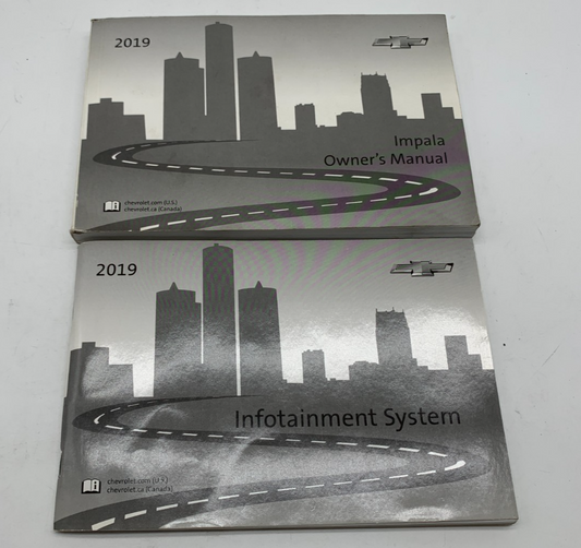 2019 Chevrolet Impala Owners Manual Set OEM C03B30095