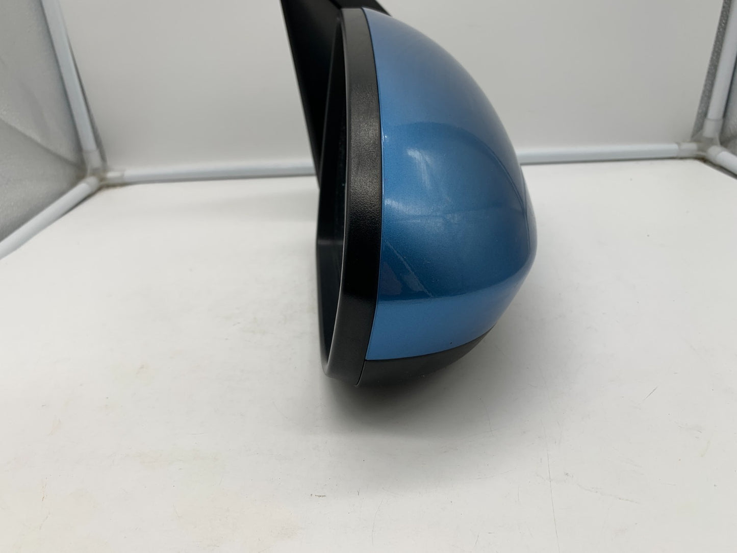 2016-2018 Hyundai Tucson Passenger Side View Power Door Mirror Blue OEM