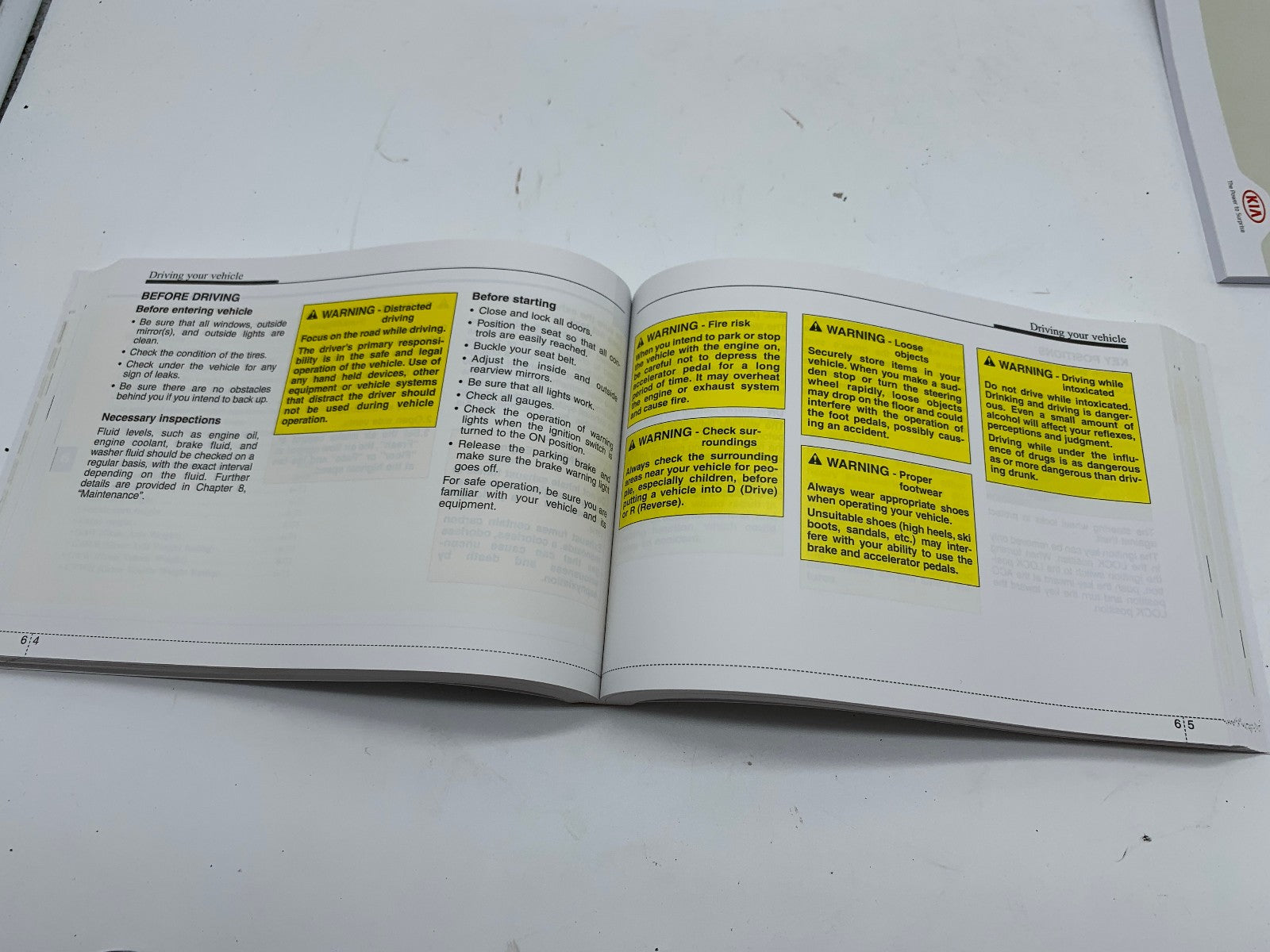 2020 Kia Rio Owners Manual Set OEM D03B13004
