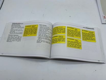 2020 Kia Rio Owners Manual Set OEM D03B13004