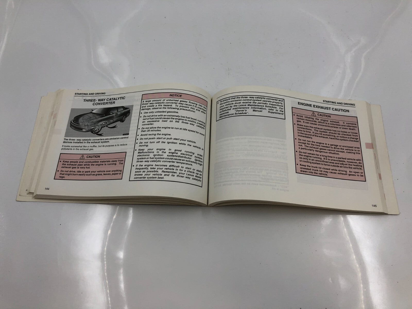 1999 Lexus ES300 ES 300 Owners Manual OEM E02B67006