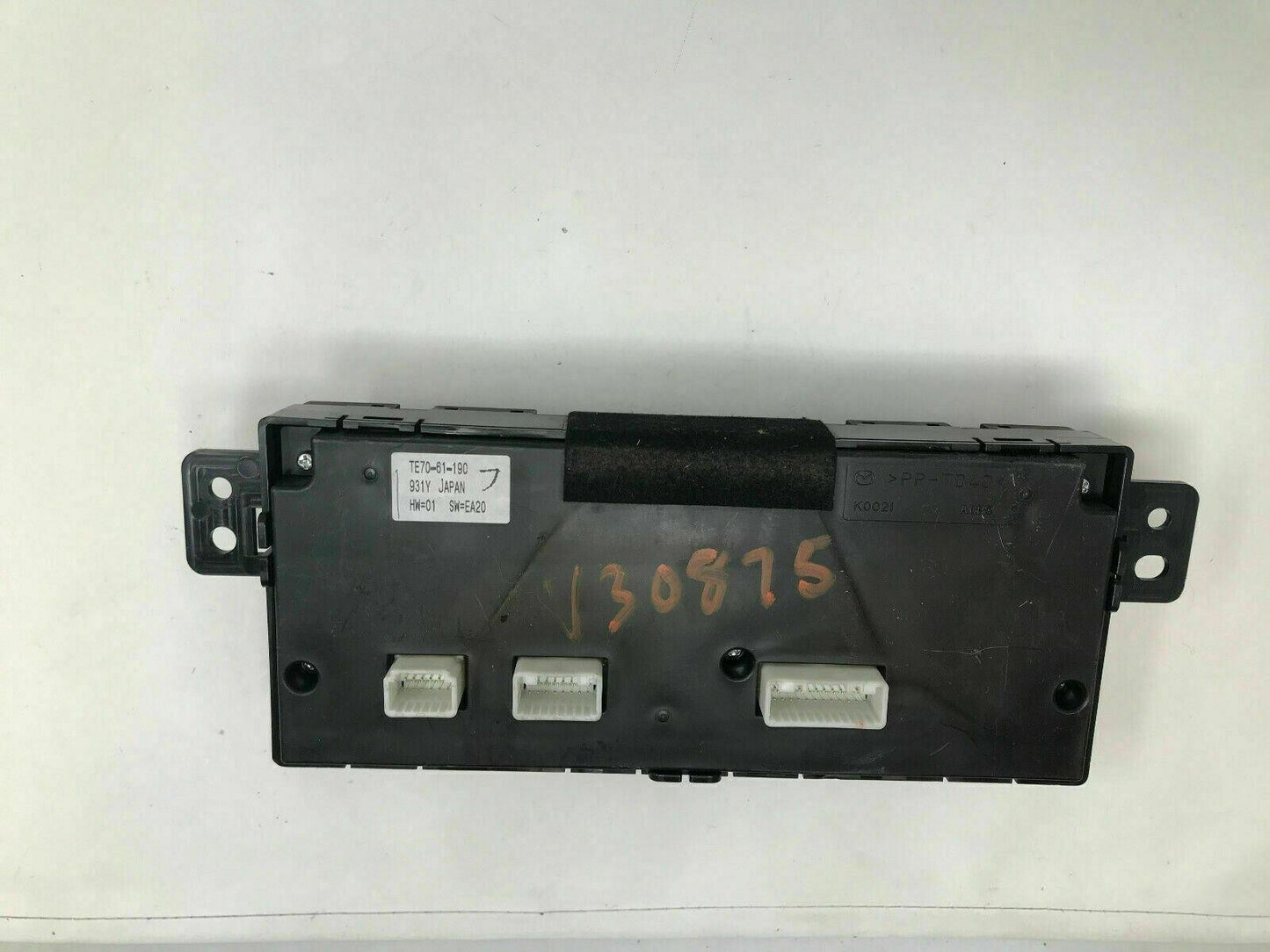 2010-2015 Mazda CX-9 AC Heater Climate Control Unit OEM D02B09016