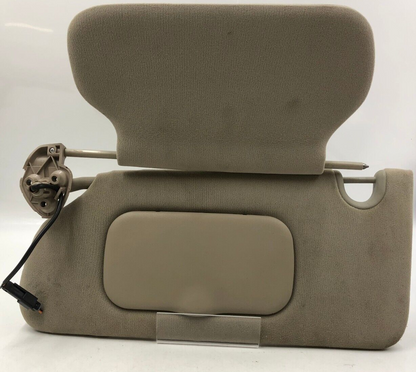 2006 Chevrolet Avalanche 1500 Driver Sun Visor Gray Illuminated OEM C02B11049